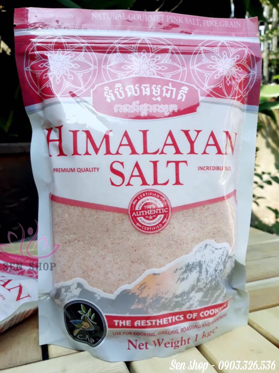 MUỐI HỒNG HIMALAYA RURAL SUPPORT - GÓI 1KG
