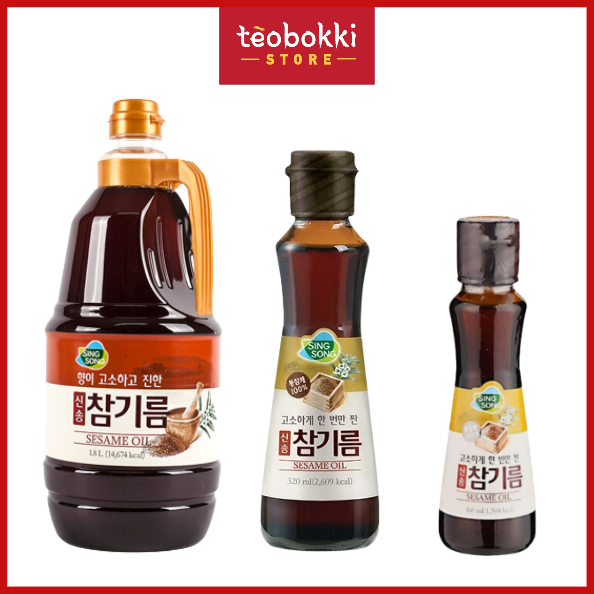 Dầu mè Singsong (160ml - 1.8L)