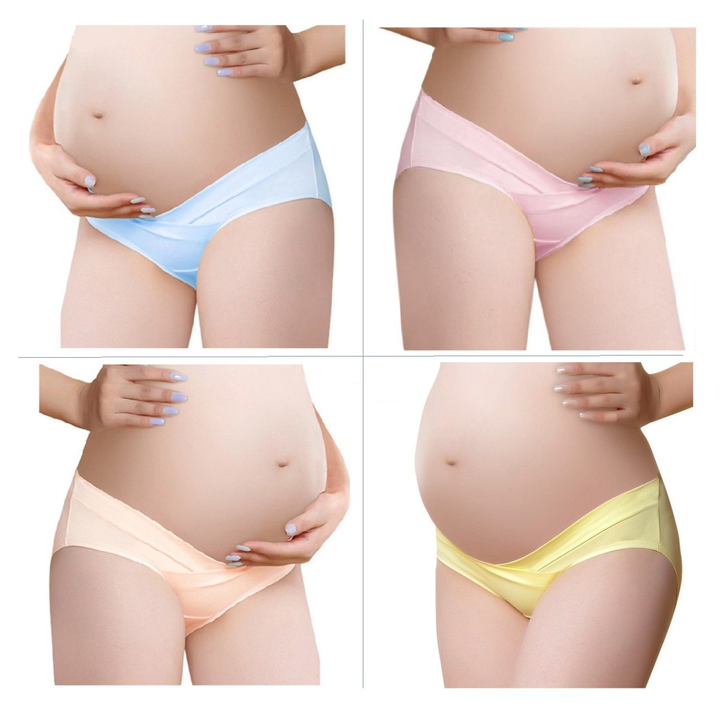 [THANH LÝ]COMBO 5 Quần Lót Bầu Cạp Chéo Co Giãn, Thoáng Mát