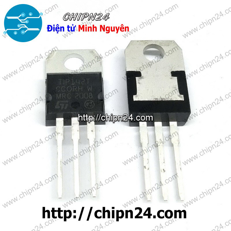 Transistor tip142 to-220 npn 10a 100v