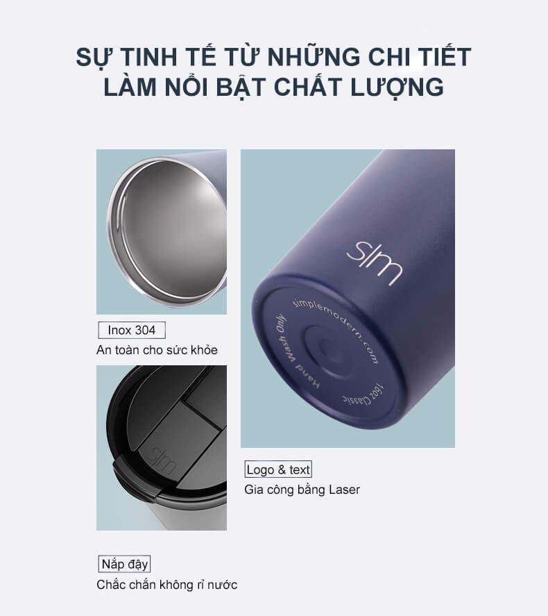 Ly giữ nhiệt Simple|modern 480ml