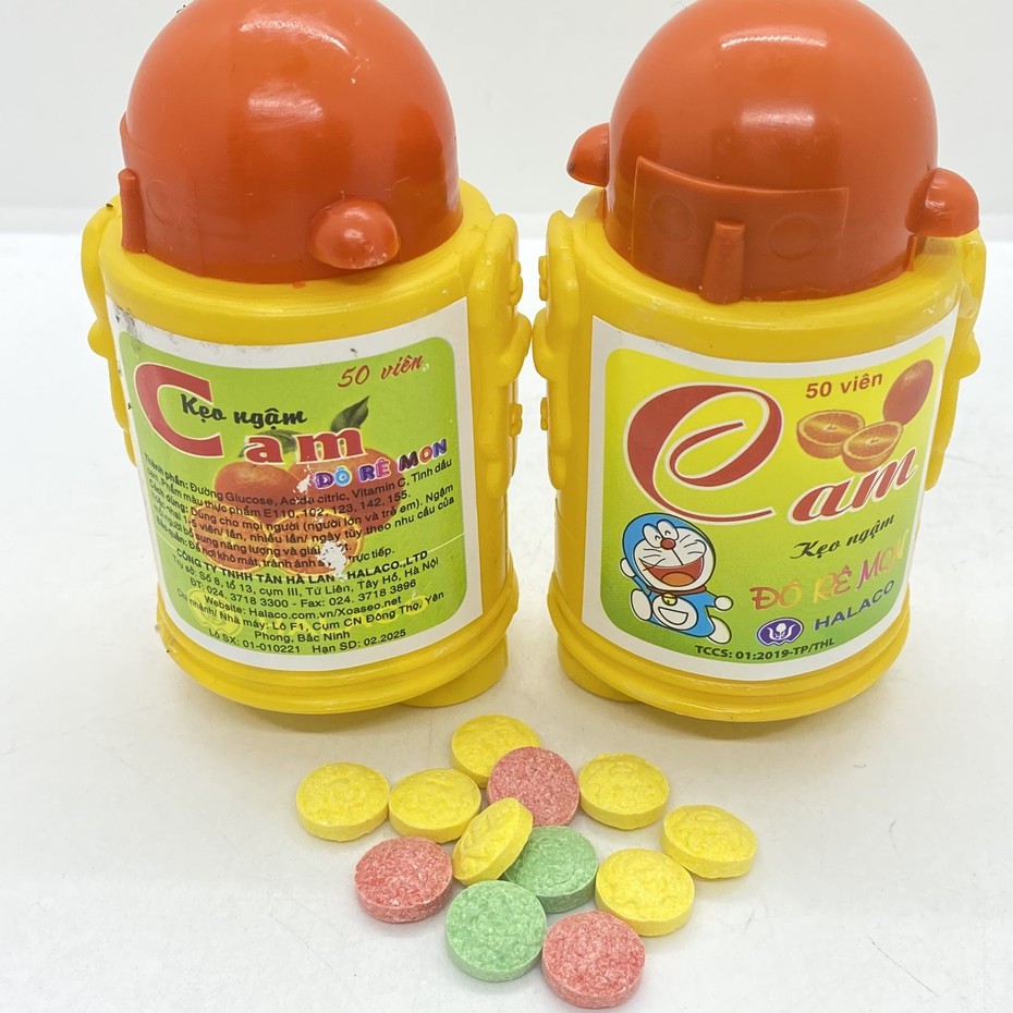 Kẹo ngậm C hương trái cây