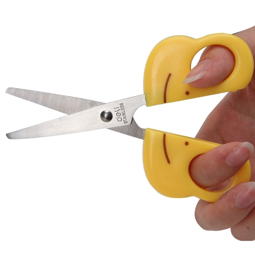 (1 Cây) Kéo học sinh 122mm DELI E6031