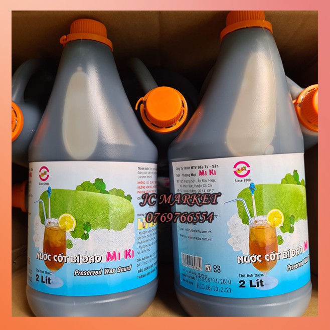 Nước cốt Sâm bí đao MIKI 2 lít