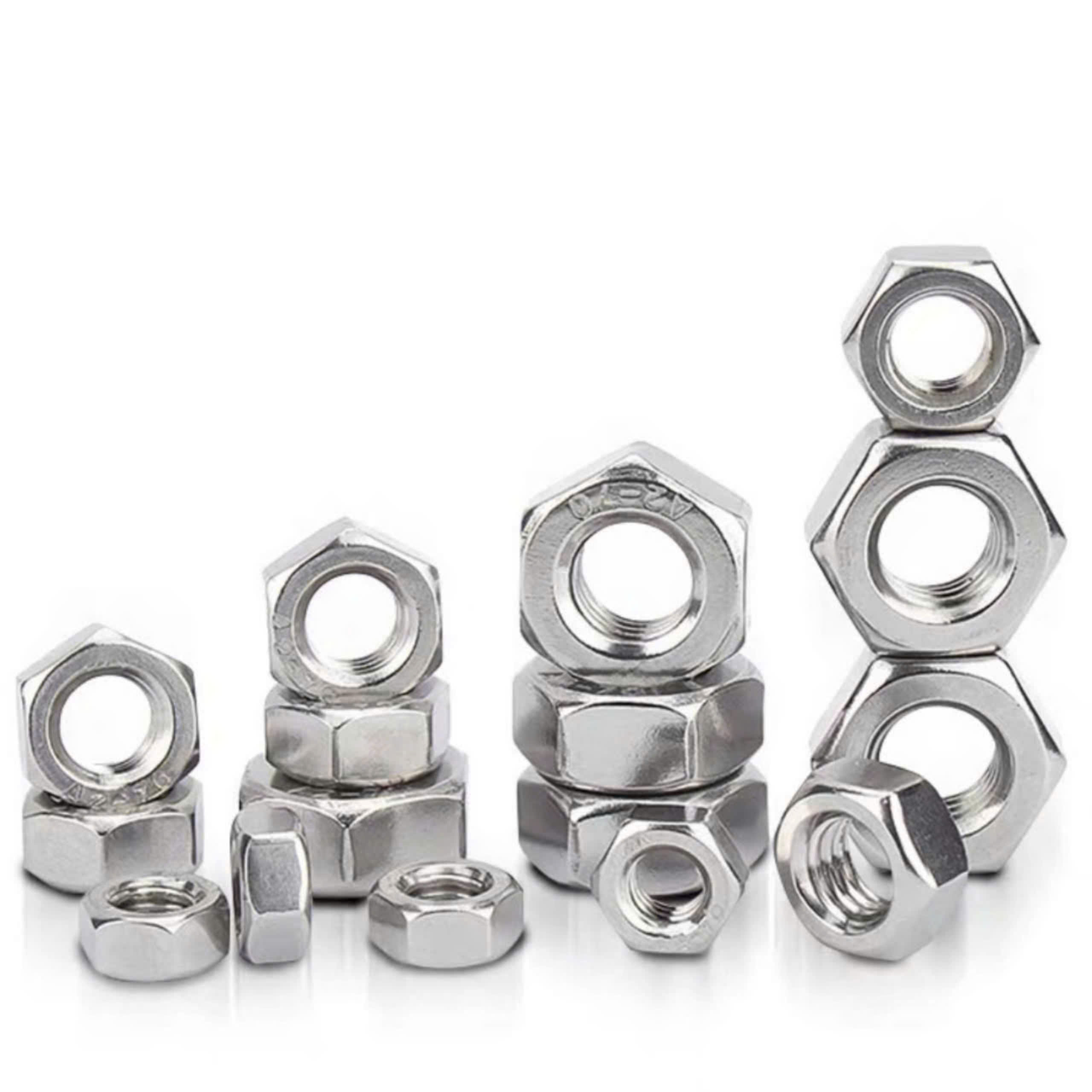 ĐAI ỐC - TÁN (INOX201) TỪ M5 ĐẾN M24