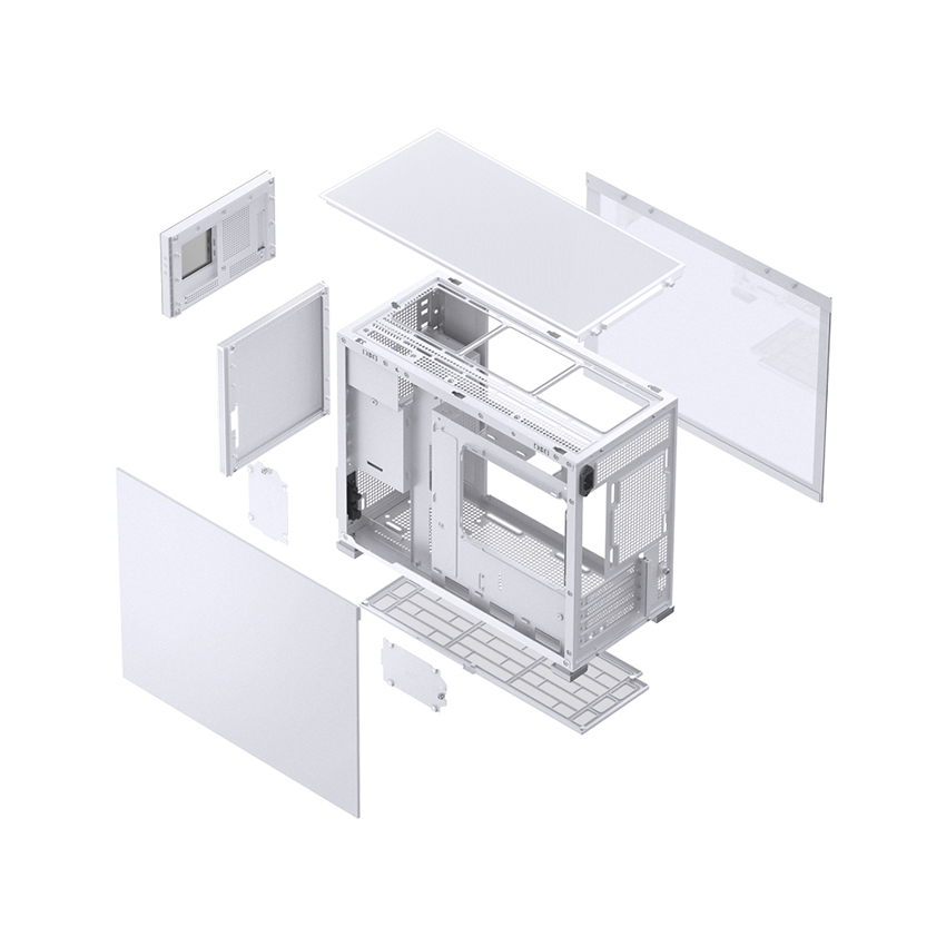 Vỏ case Jonsbo D31 MESH SC White ( Mini Tower_Màu Trắng)