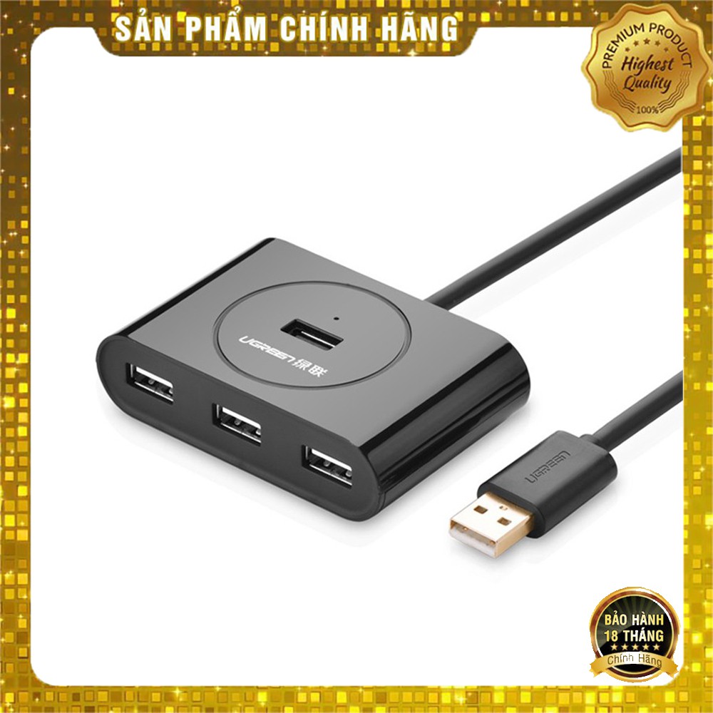 Cáp mở rộng USB 2.0 UGREEN 20212 dài 5M chia USB 4 cổng  - HapuStore