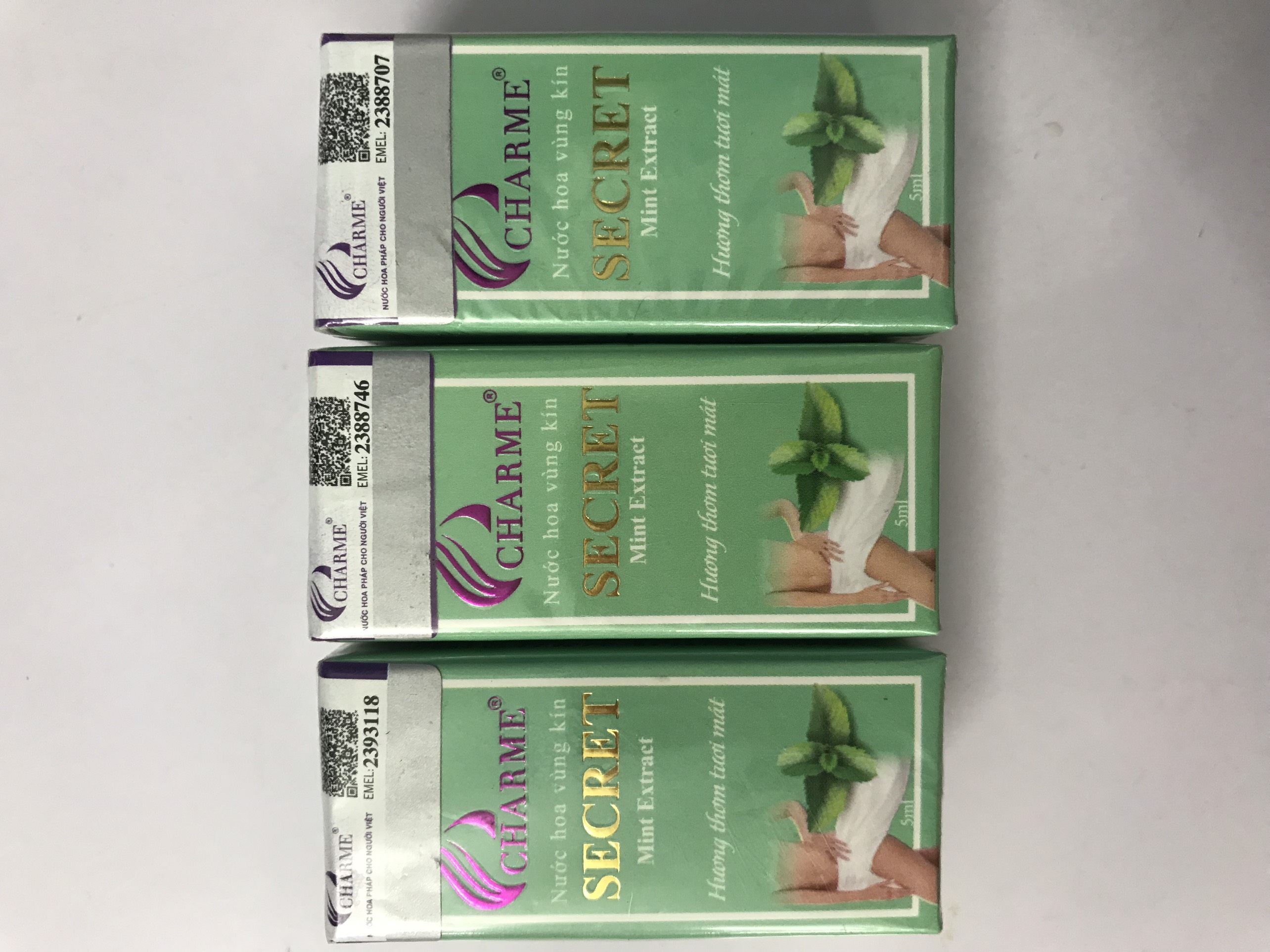 Nước Hoa Vùng Kín Secret Mint E.x.t.r.a.c.t 5ml