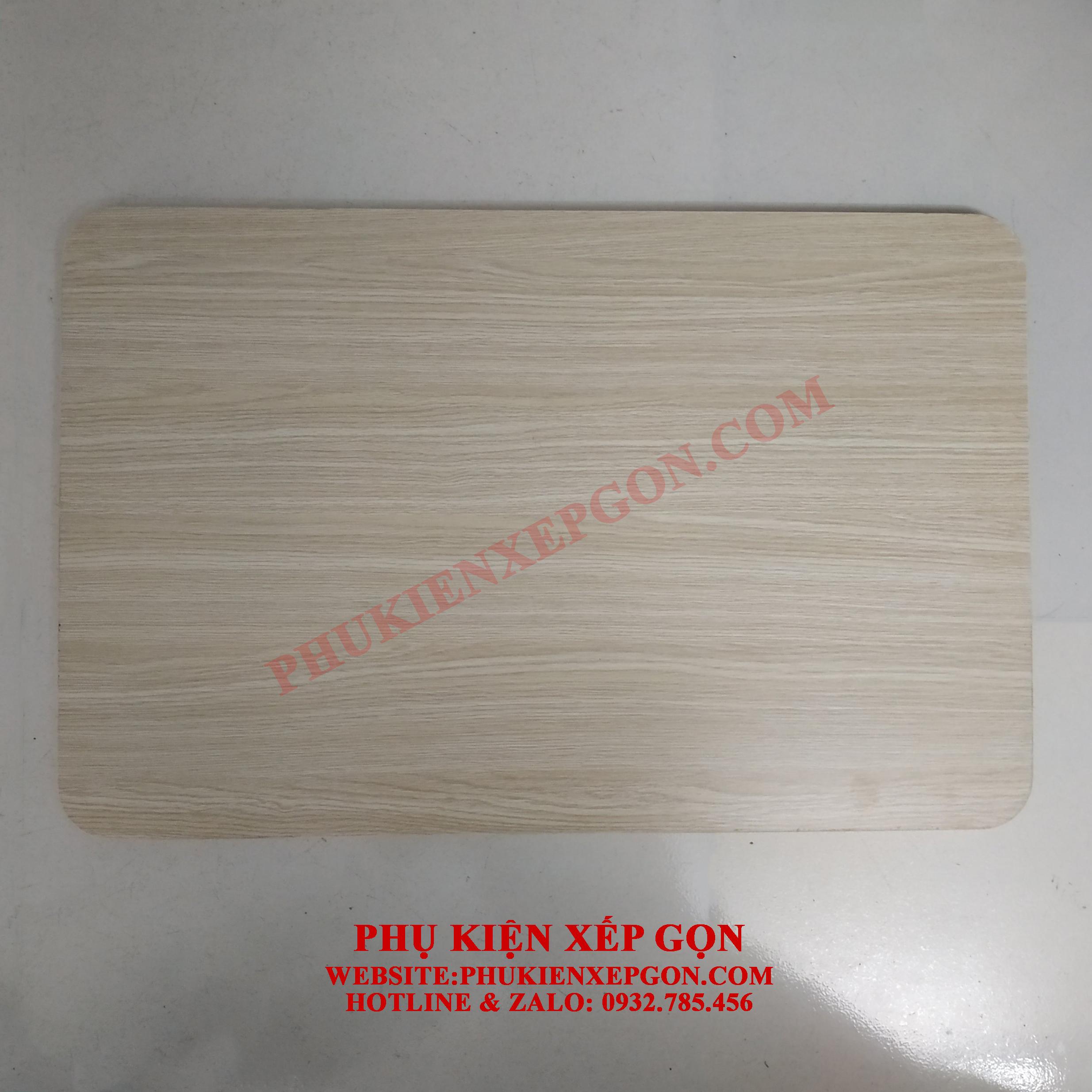 MẶT BÀN VÂN GỖ SANG TRỌNG BO GÓC (40X60CM)