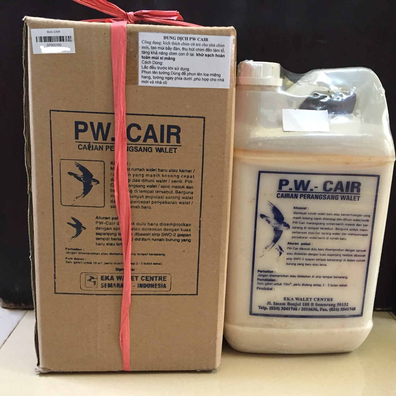 [SP000190] DUNG DỊCH NHÀ YẾN [PW CAIR] [5L]