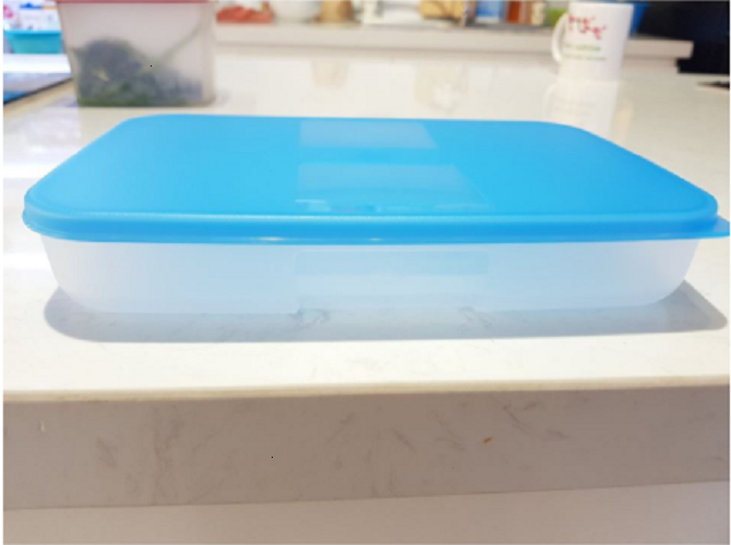 Bộ hộp trữ đông Happy Set 550ml Tupperware (650ml)