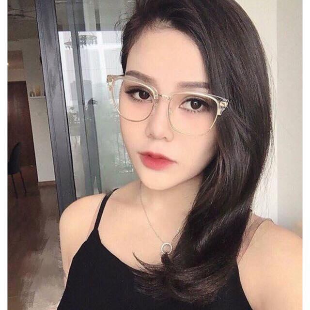 Kính nửa viền Trong suốt unisex cho Nam và Nữ