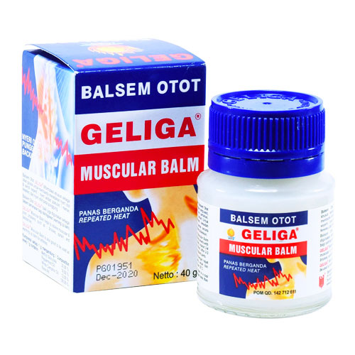 Dầu Cù Là Lửa GELIGA Indonesia 40g