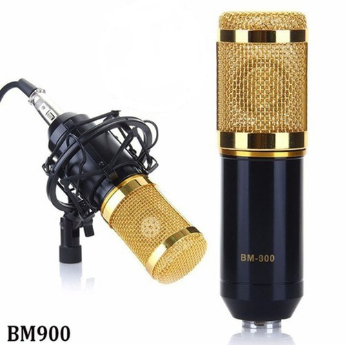 Micro thu âm BM-900 độ nhạy cao,live stream, hát karaoke giá rẻ