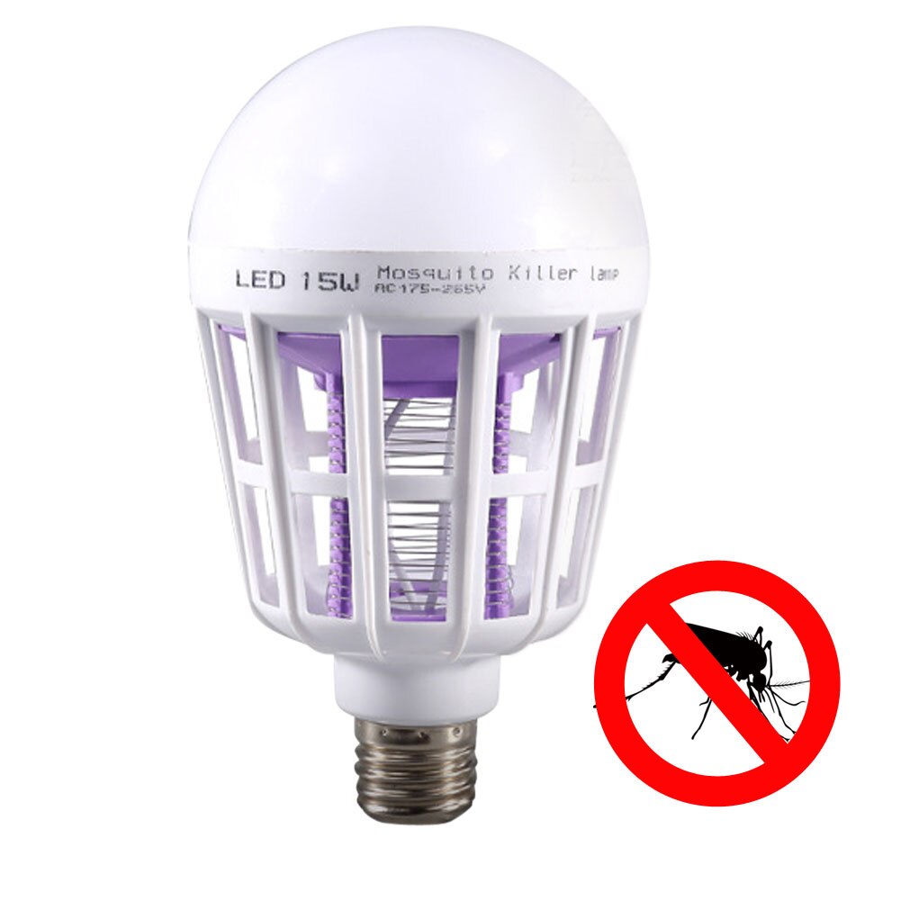 Bóng đèn led diệt muỗi bắt muỗi đuổi côn trùng 15W cao cấp