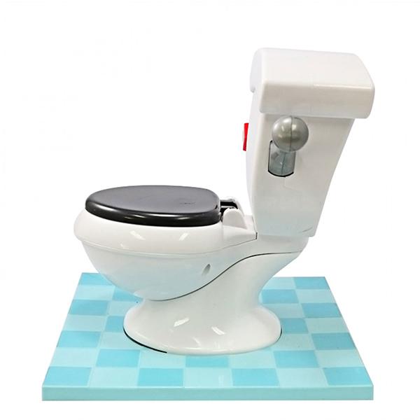 Đồ chơi thử thách bồn cầu rắc rối cho bé