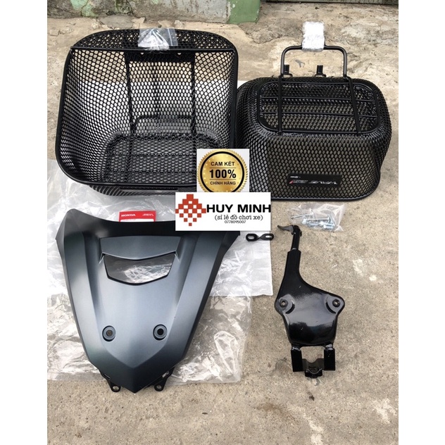 Combo 4 món future led nạ xanh nhám