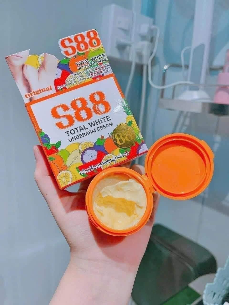 Kem xóa thâm nách S88 Total - 88 Total White Thailand