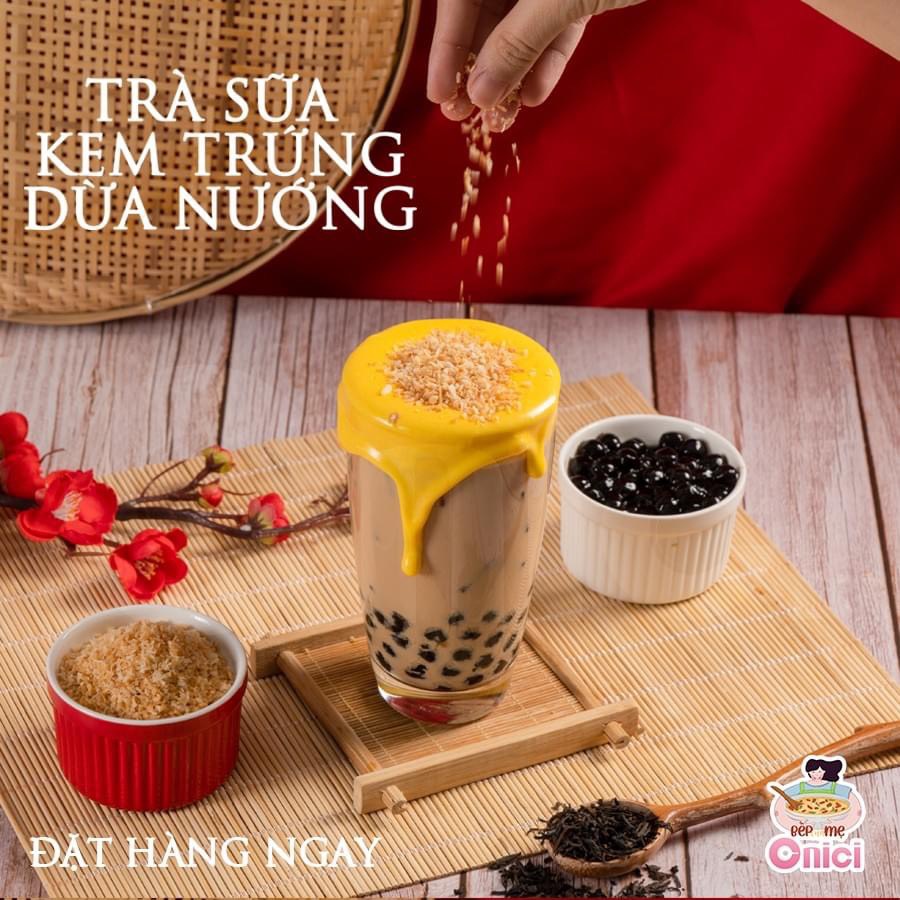 Bột kem trứng Bếp Của Mẹ ONICI gói 100gr