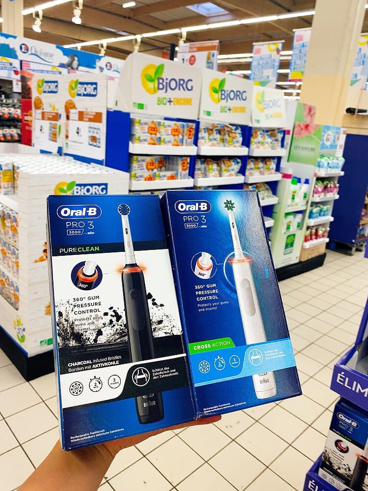 Bill Pháp - (Made in Germany) Bàn chải điện Oral-B Pro3 3000