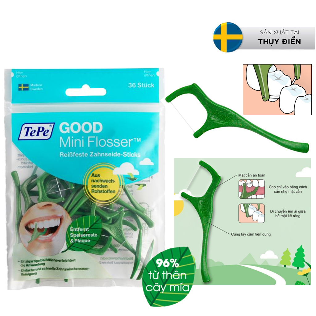 Tepe Mini Flosser (36 Pieces) |   Oralmart