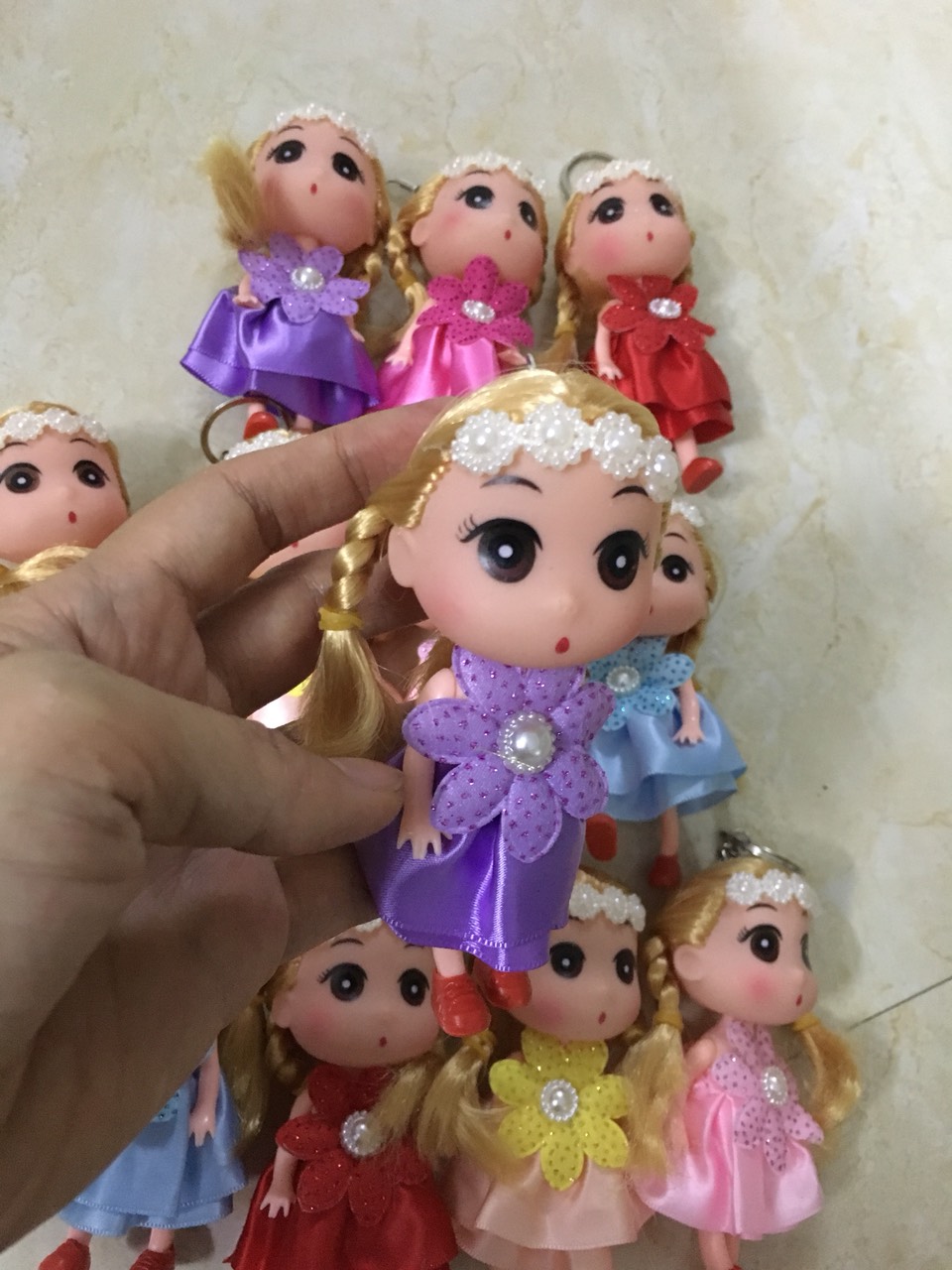 Búp bê Chibi Móc khóa chân ngắn Newmoon