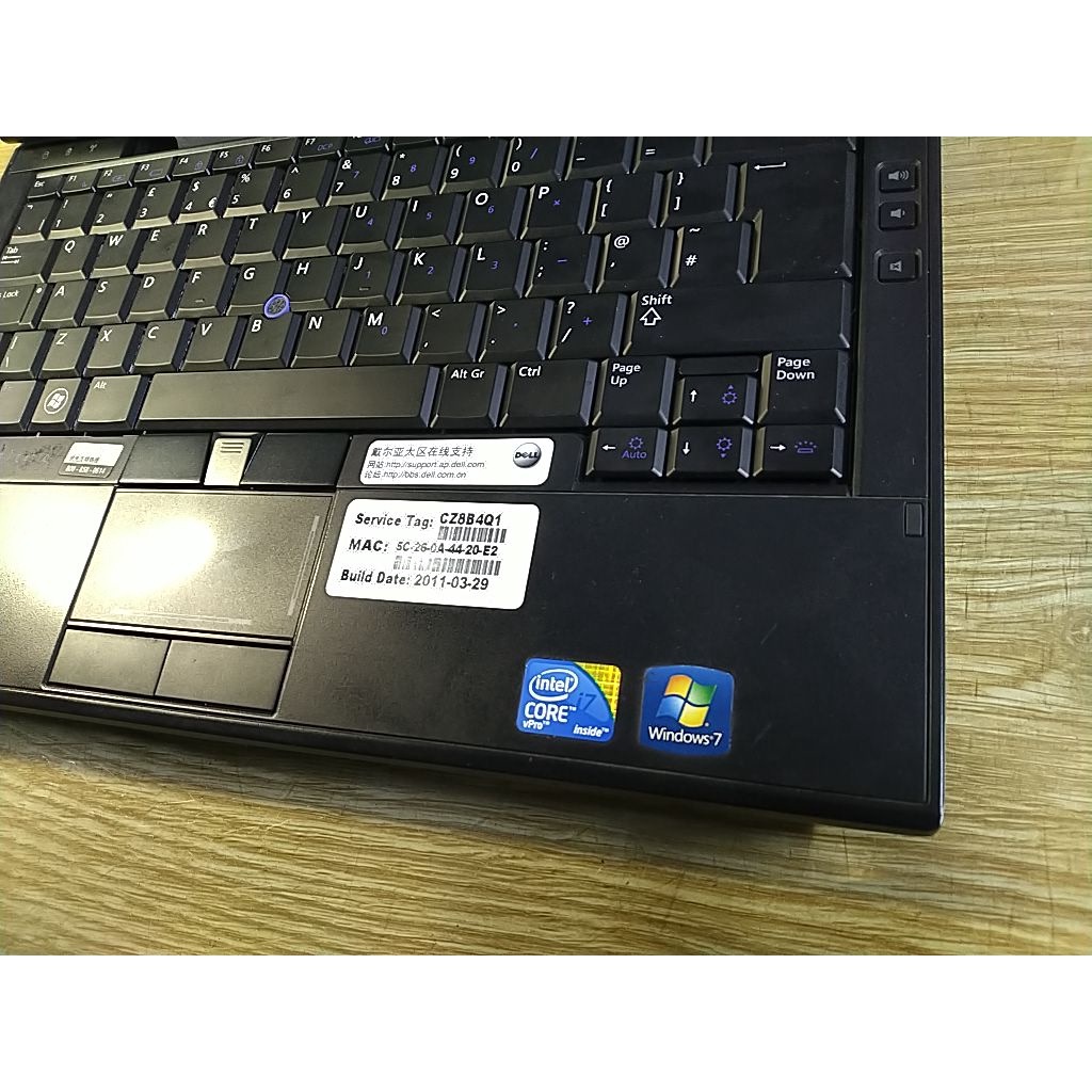 Laptop Dell Latitude E4310 ( Core i7 620M ,Ram 4GB ,SSD 128GB, Màn hình 13.3  inch )