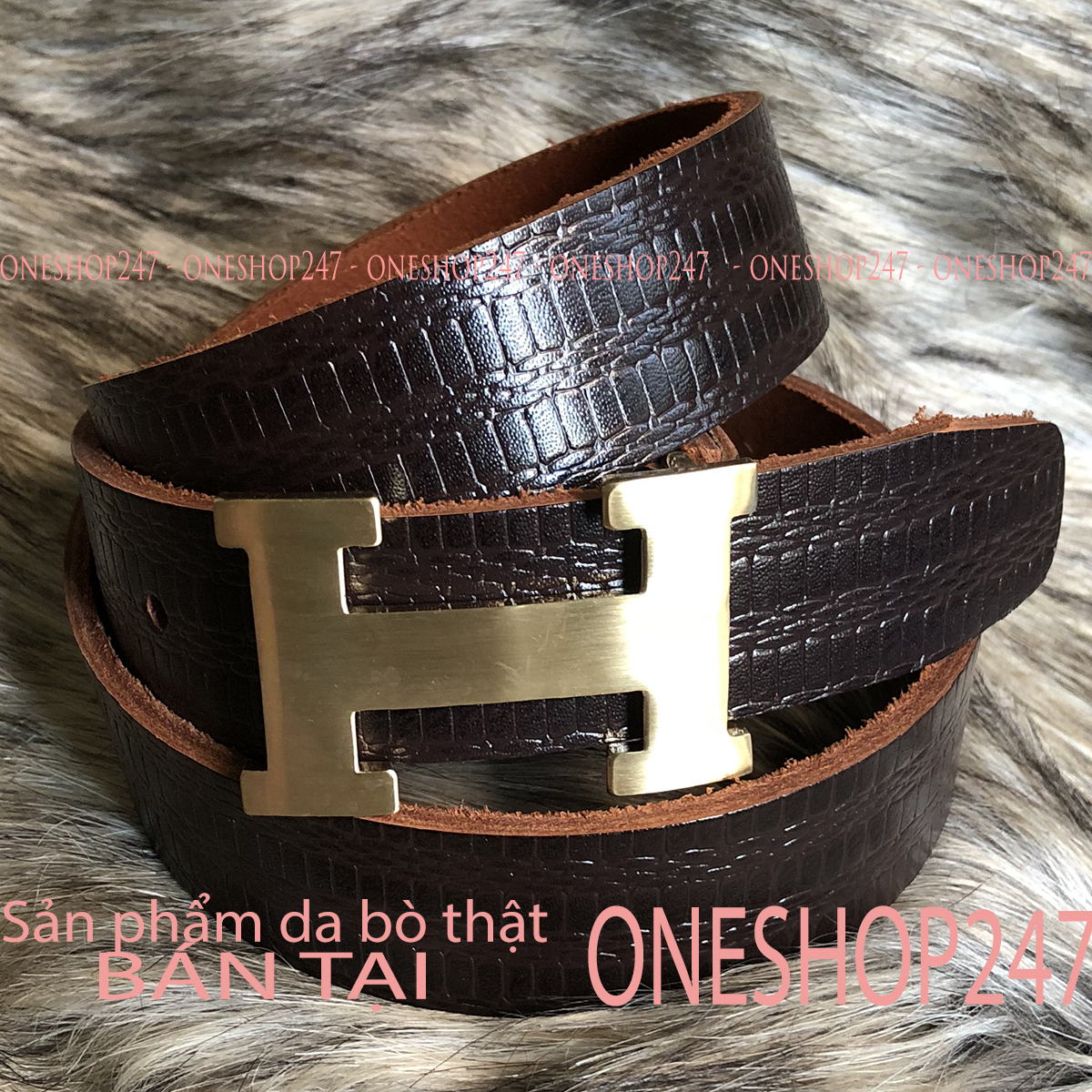 Thắt lưng DA BÒ CHUẨN chất lượng, bền bỉ, sành điệu