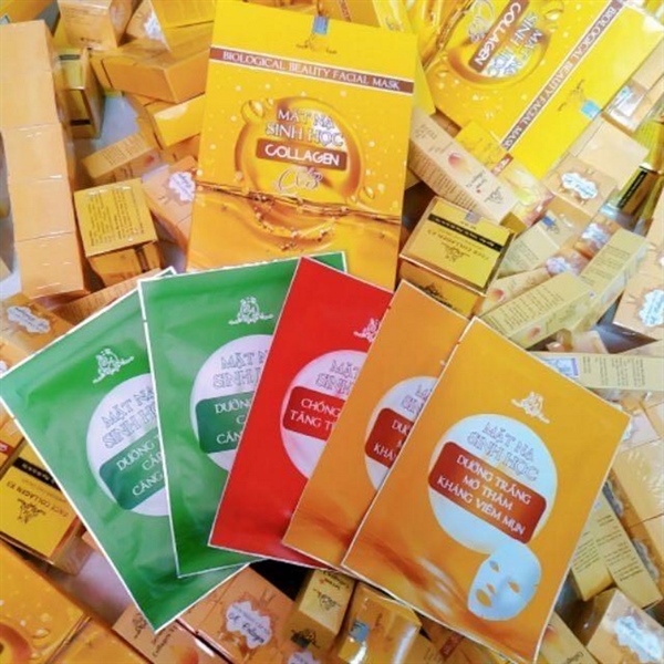 Mặt nạ sinh học X3 Collagen Đông Anh