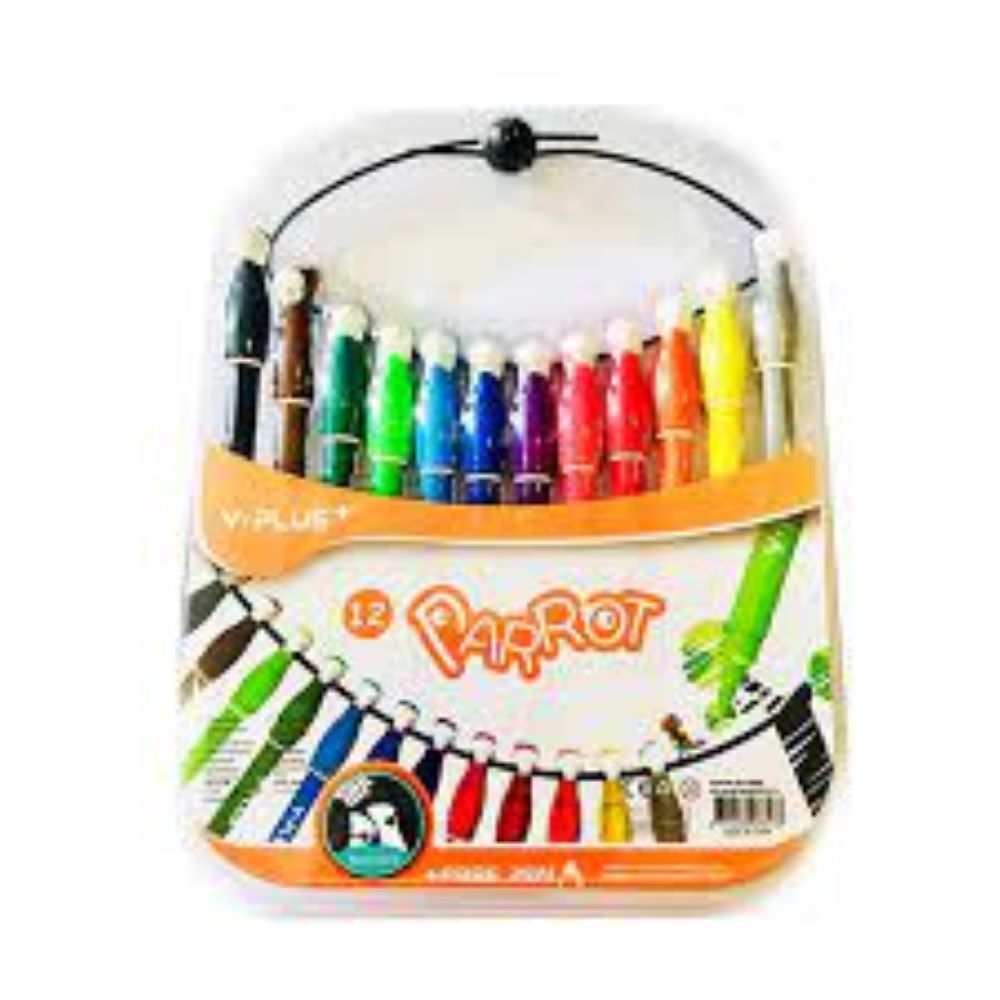 Bộ bút lông 12 màu PARROT YPLUS+/FP1706_PARROT