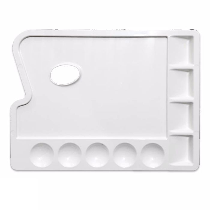 Bảng pha màu đơn, khay pha màu, khay PVC