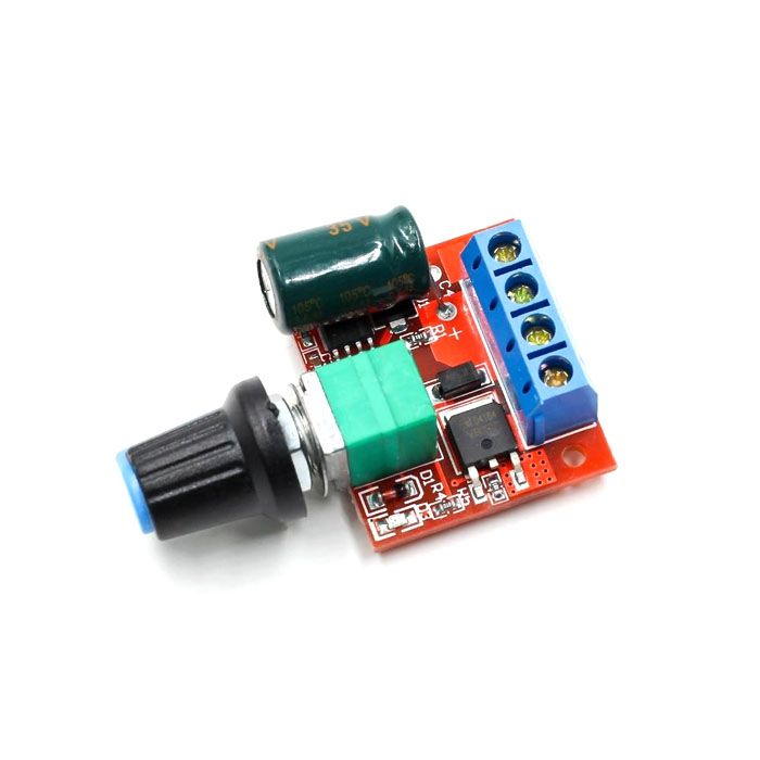 Module Điều Khiển Tốc Độ Động Cơ PWM Mini DC-DC 4.5V-35V 5A 90W