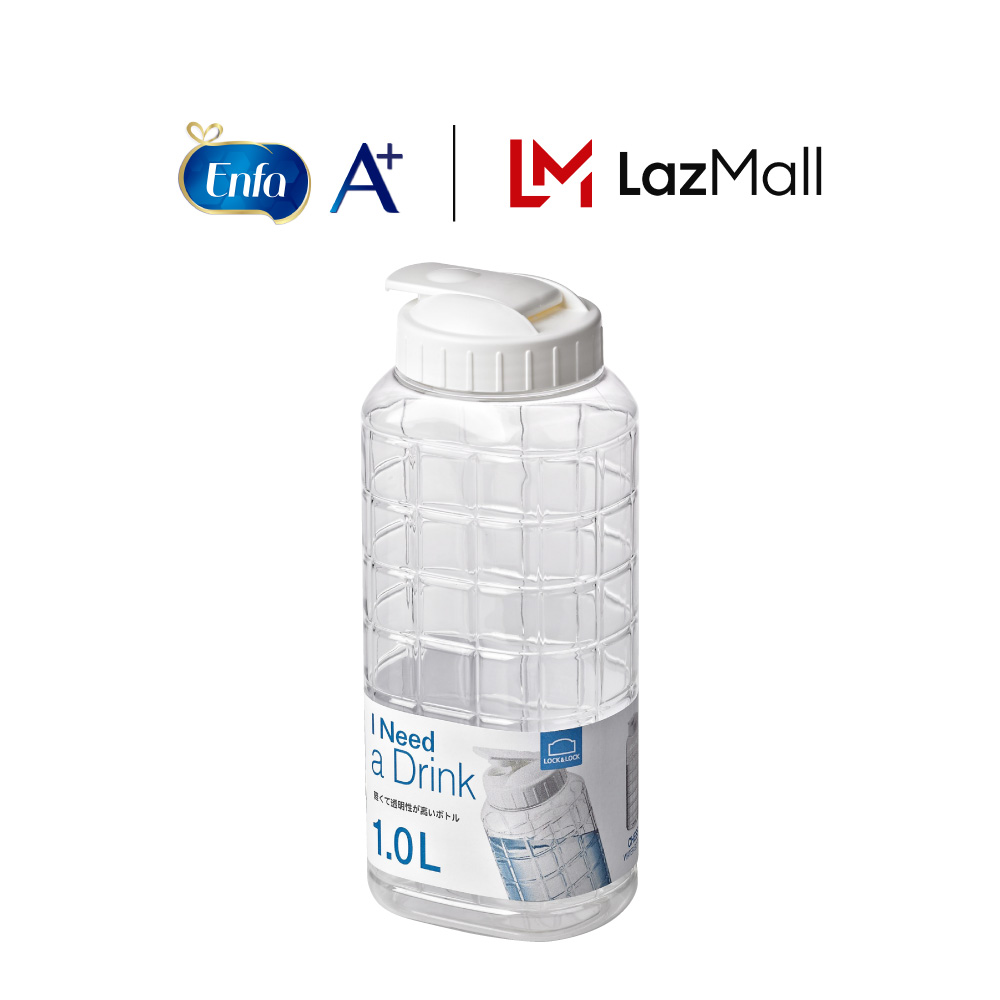 [Quà tặng Enfa] Bình nước Lock & Lock 1L