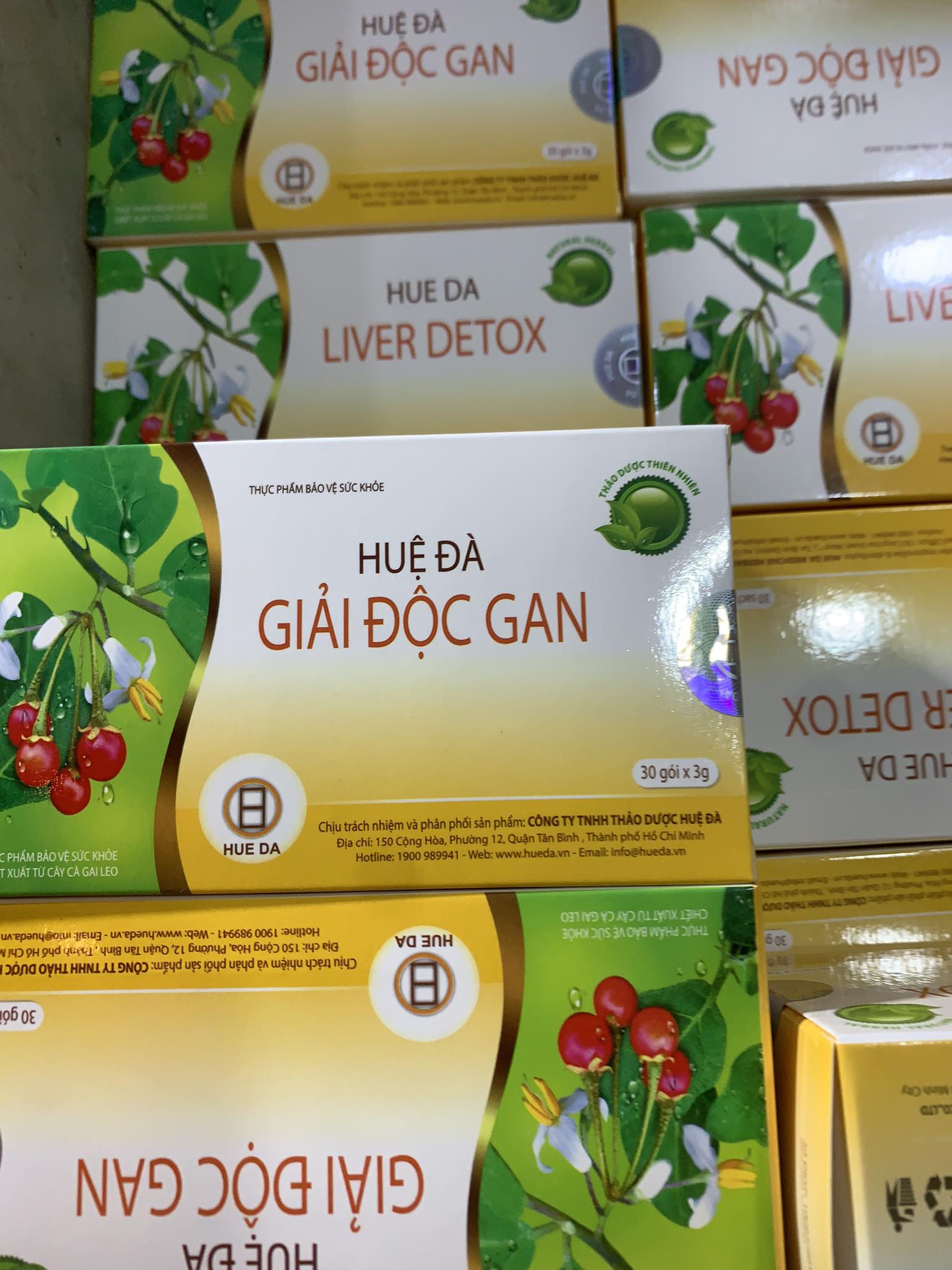 TRÀ HUỆ ĐÀ HỘP 30 GÓI