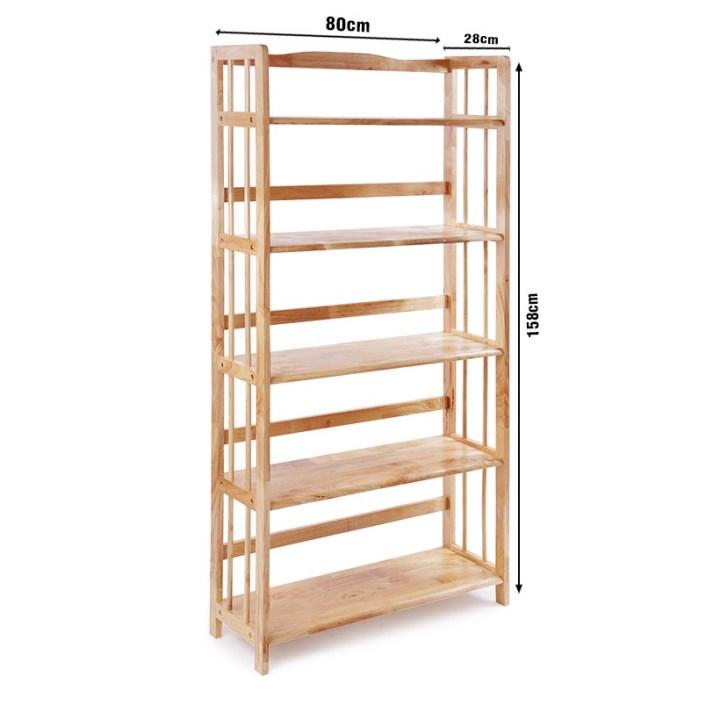 kệ sách 5 tầng rộng 80cm