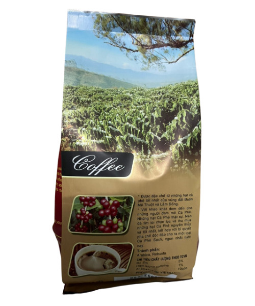 ( Mẫu mới) Cà phê Di Linh gói 500g
