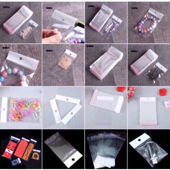 100gr túi opp màng ngọc bấm vào chọn size
