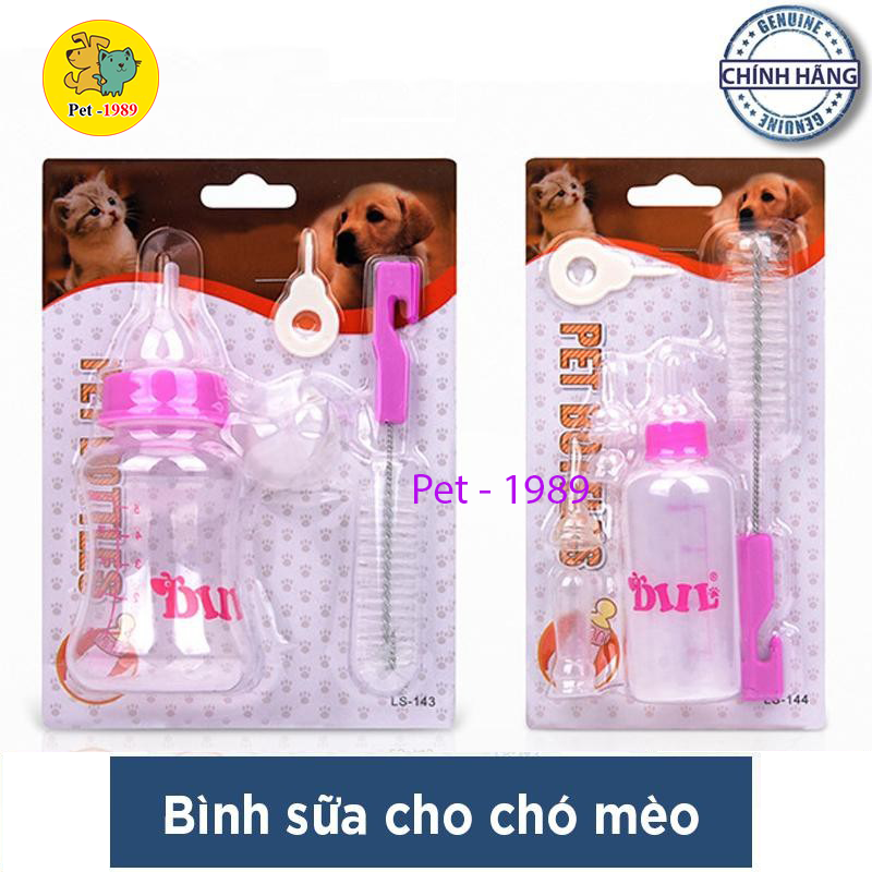 Bình Ti Bình Sữa Chó Mèo Sơ Sinh 150ml Pet-1989