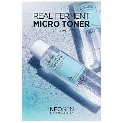 Nước hoa hồng Neogen Dermalogy Real Ferment Micro Toner 150ml