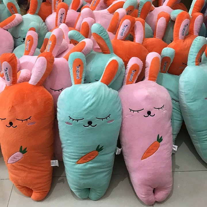 [HCM]gối ôm trái chuối - gối ôm cà rốt
