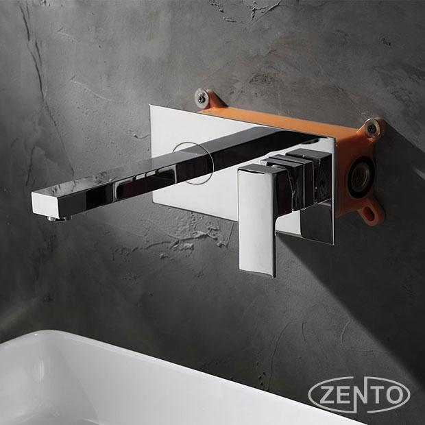 Vòi chậu lavabo nóng lạnh âm tường ZT2668