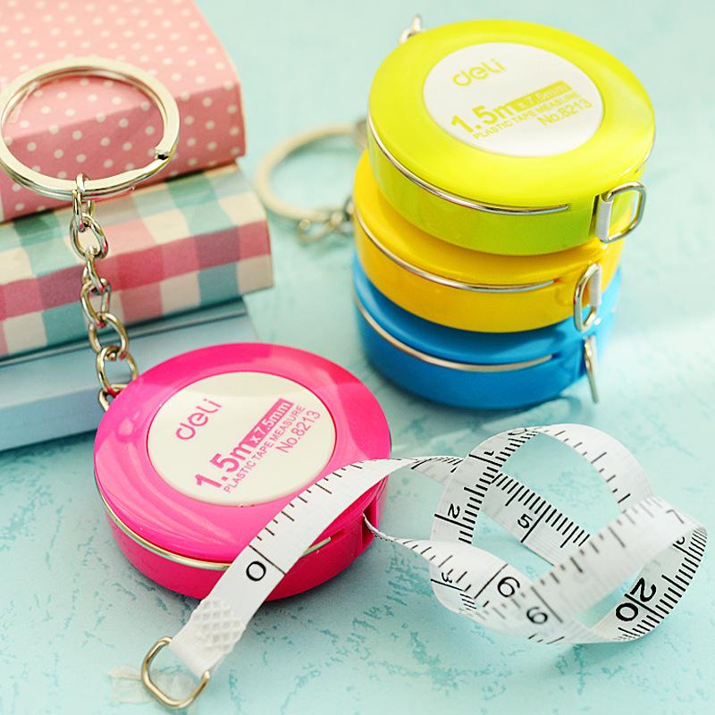 Thước dây 1.5m kèm móc khóa tiện dụng