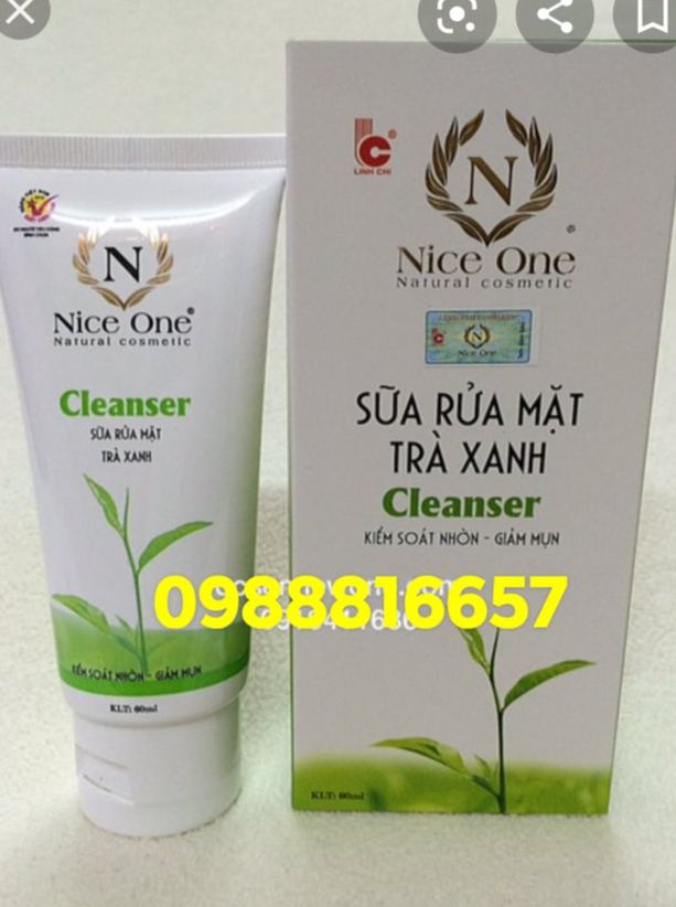 Sữa rửa mặt Nice one trà xanh