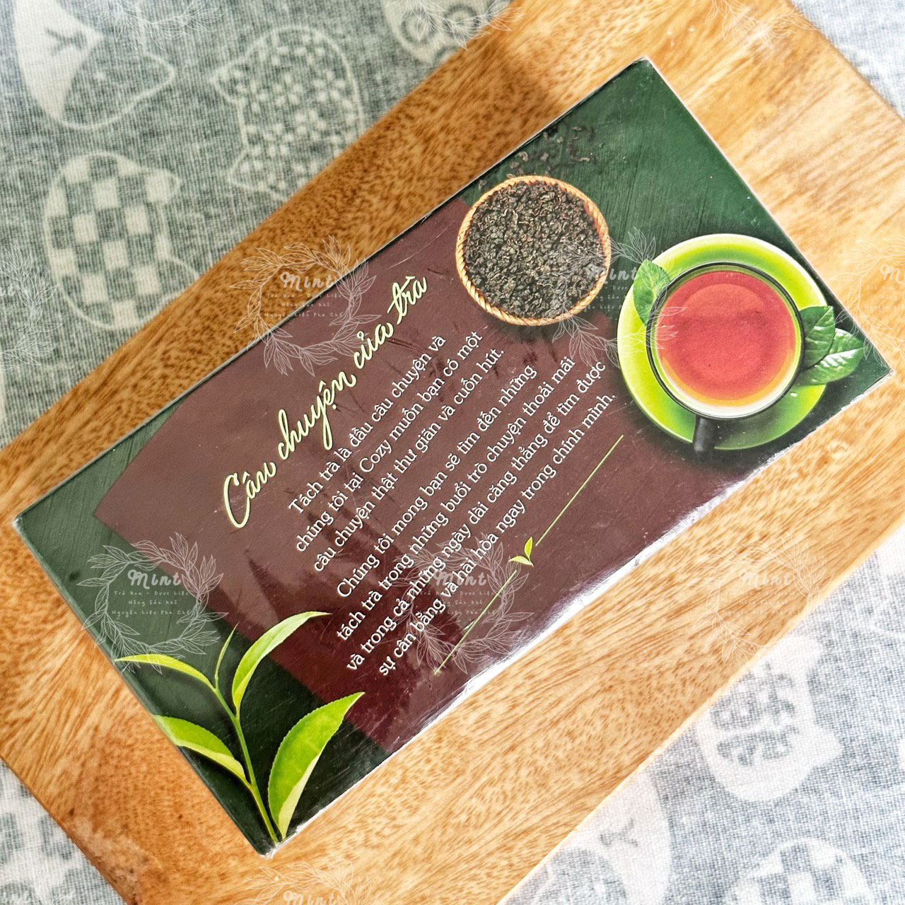 Trà Cozy Túi Lọc Oolong x 25 Gói x 2gr