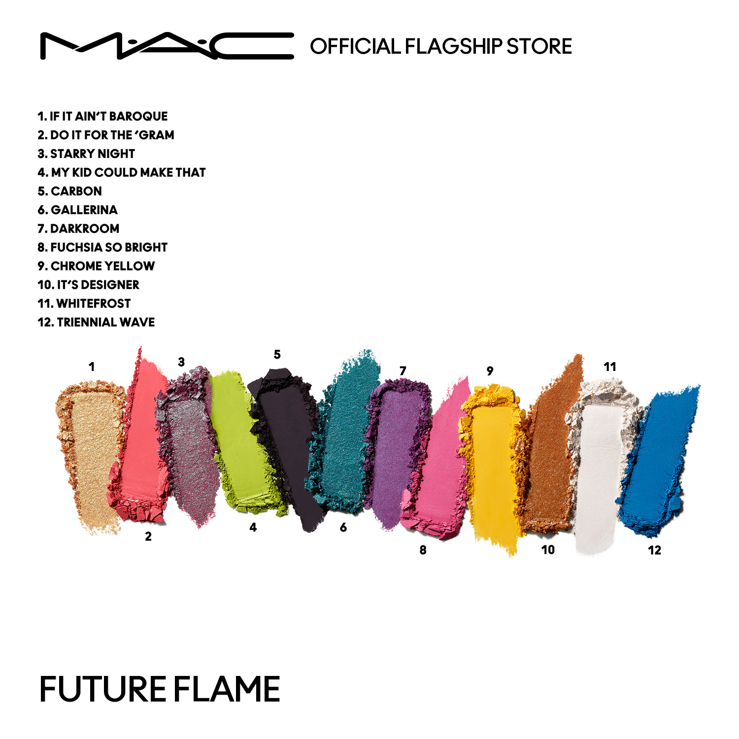 Bảng phấn mắt MAC Connect In Colour Eye Shadow Palette - Eyeshadow, 12.2g
