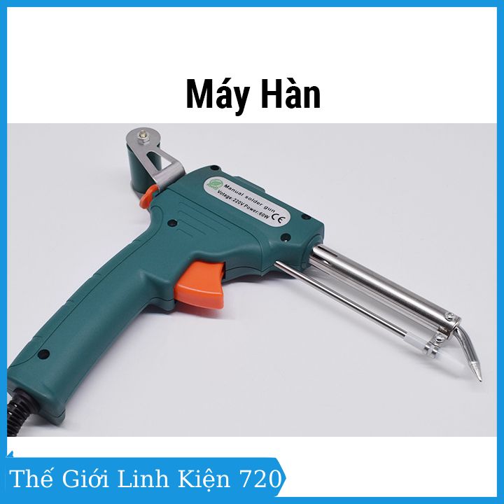 Bộ mỏ hàn súng tự động đẩy thiếc 60W 220V dễ thao tác