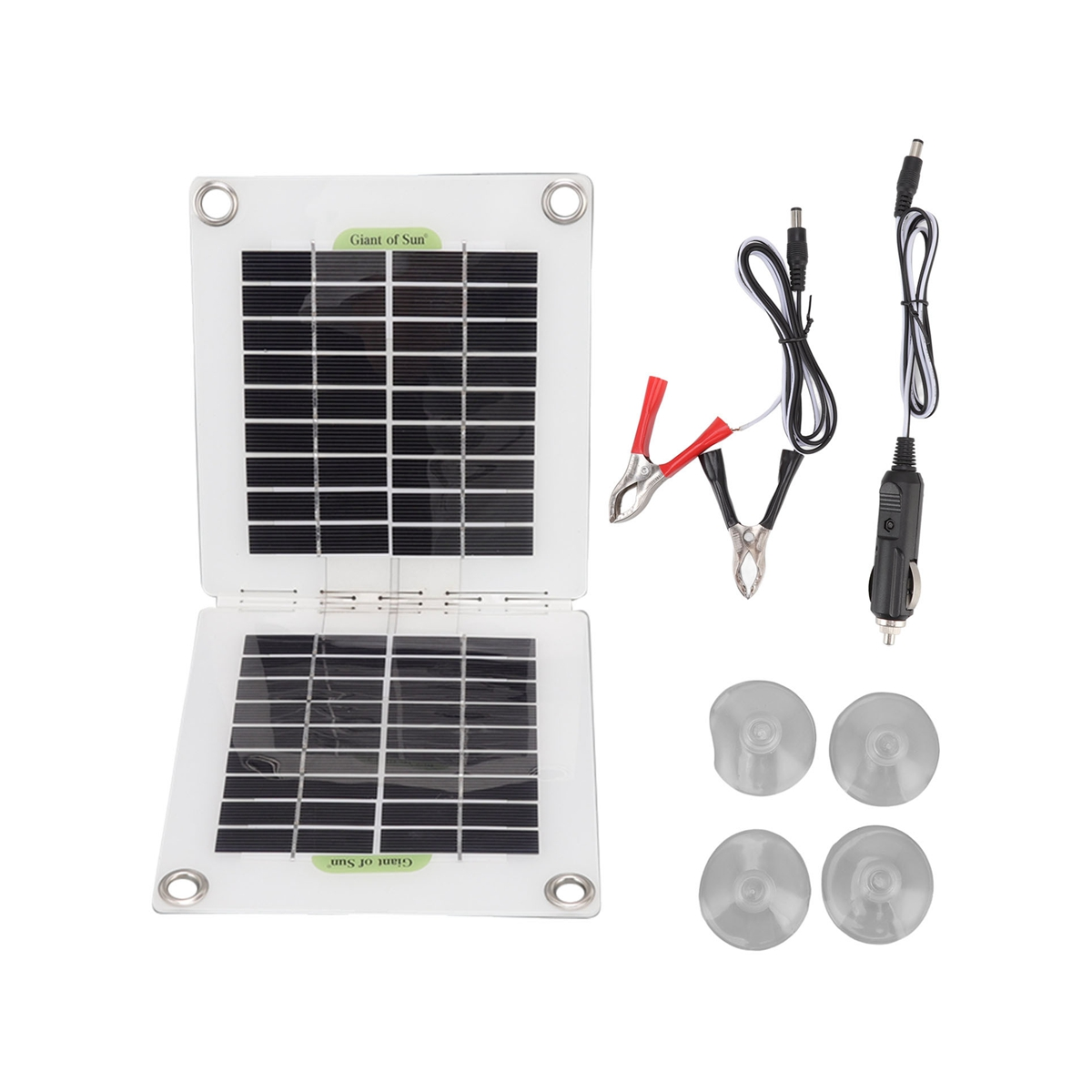 USB Solar Panel Waterproof Outdoor Hike Camping Portable Folding Solar Phone Charger Plate for