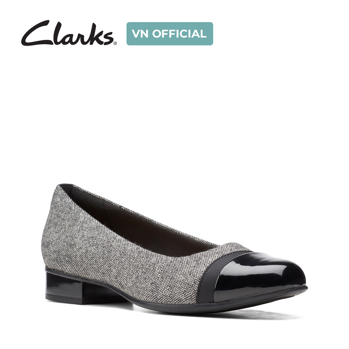 Giày Búp Bê Da Nữ Clarks - Juliet Monte