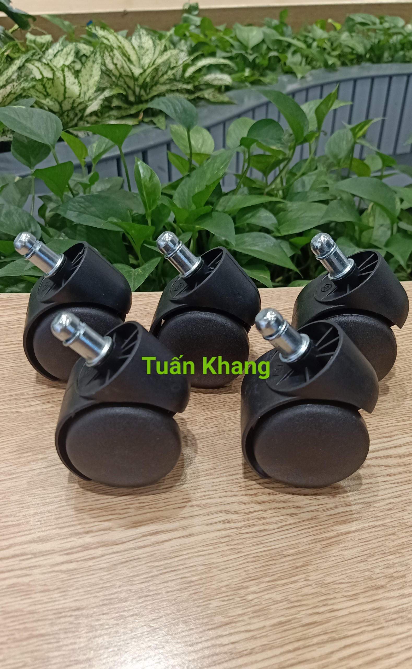 combo 5 cái Bánh xe ghế xoay văn phòng