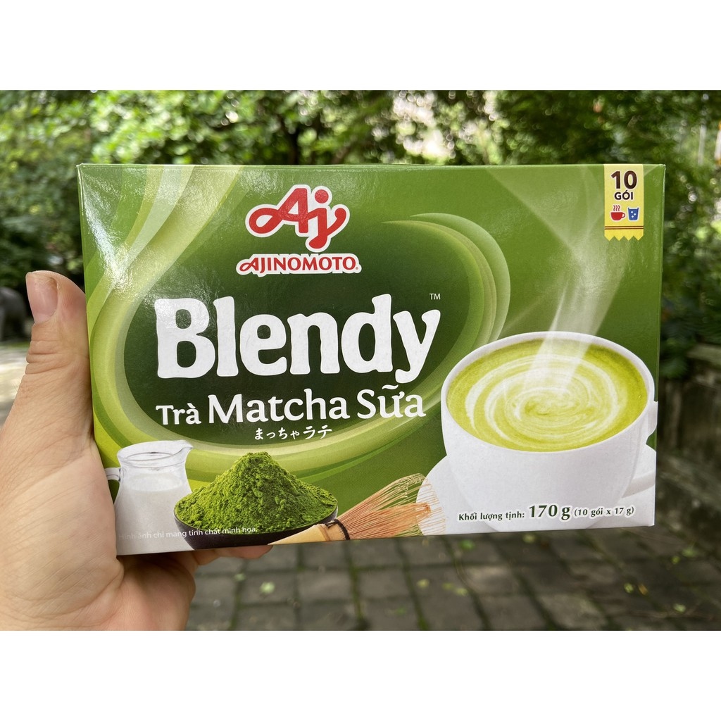 TRÀ SỮA Matcha BLENDY NHẬT AJINOMOTO 170G